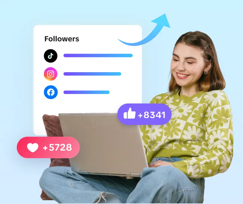 Increase engagement rate on TikTok by-icon