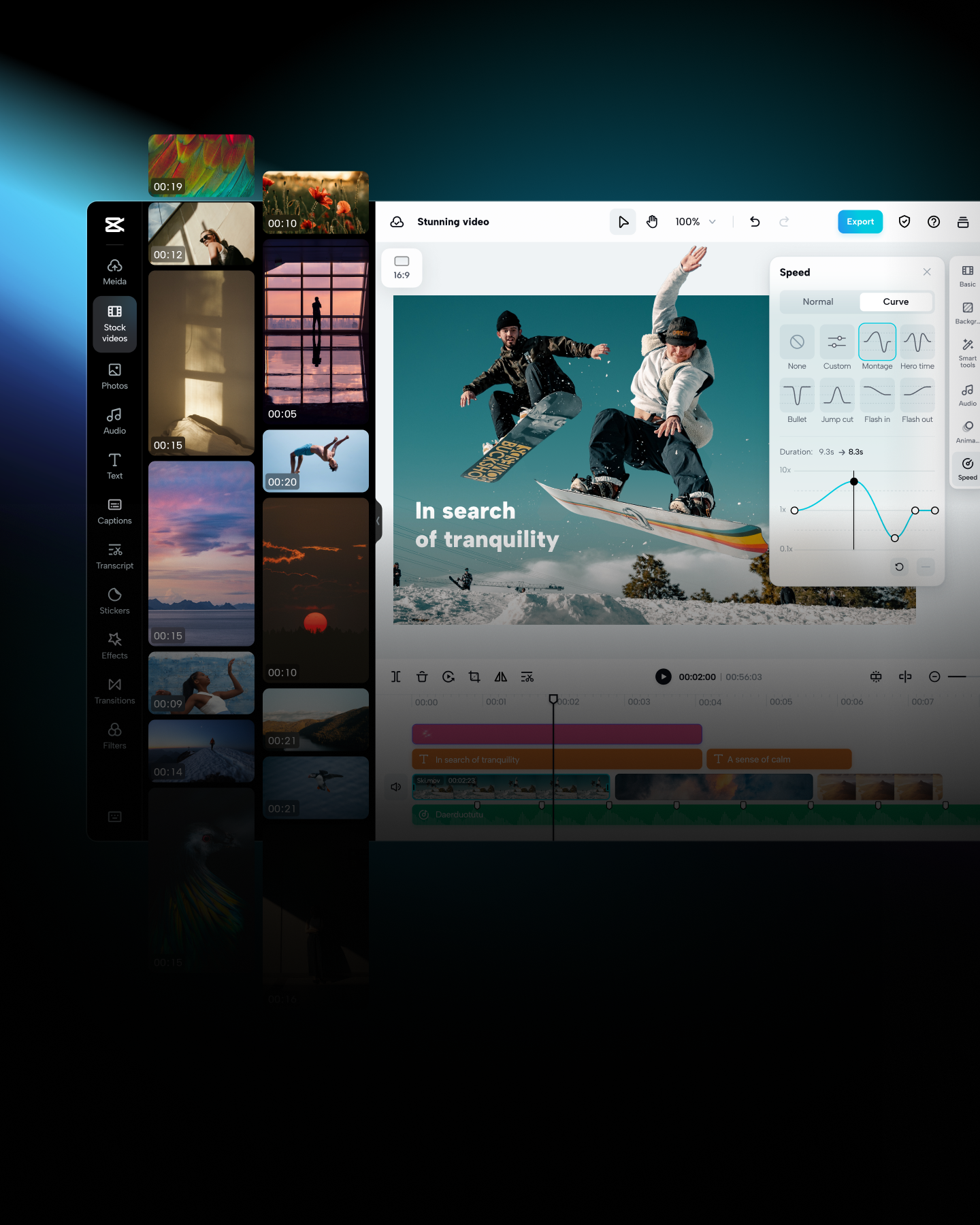 Login panel carousel picture